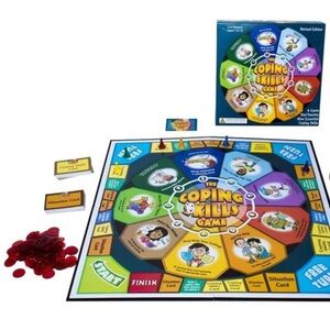 NWT Coping Skills Game 9 Essential Skills Teach Kids To Deal Real-Life Problems
